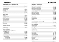 Peugeot 206 Petrol & Diesel (98 - 01) Haynes Repair Manual