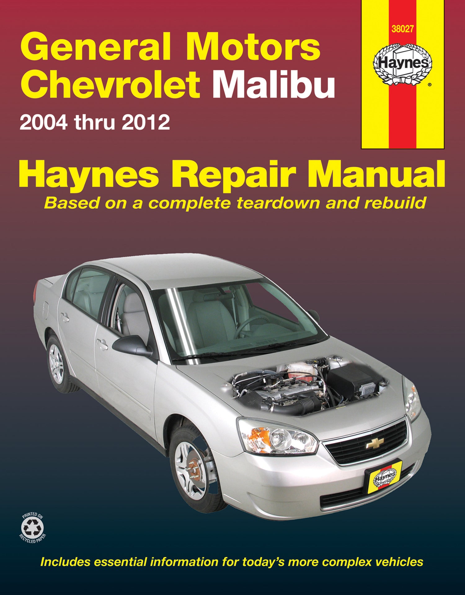 Chevrolet Malibu (2004-2012) Haynes Repair Manual (USA)