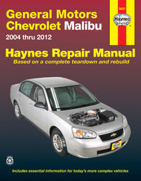 Chevrolet Malibu (2004-2012) Haynes Repair Manual (USA)