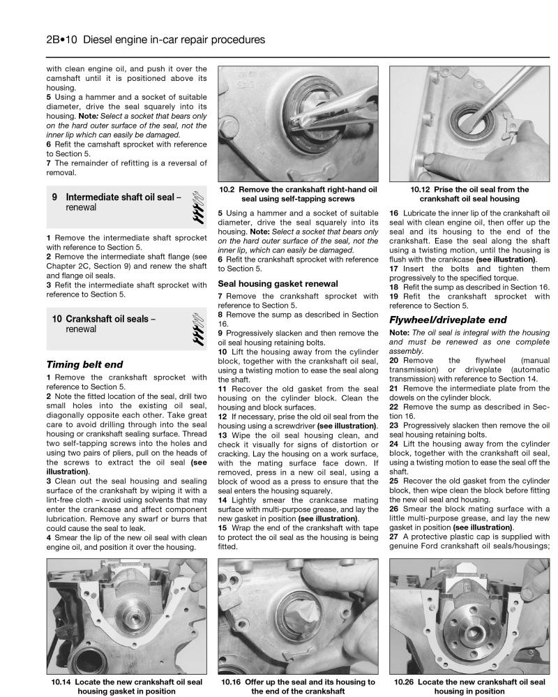 Ford Galaxy Petrol & Diesel (95 - Aug 00) Haynes Repair Manual