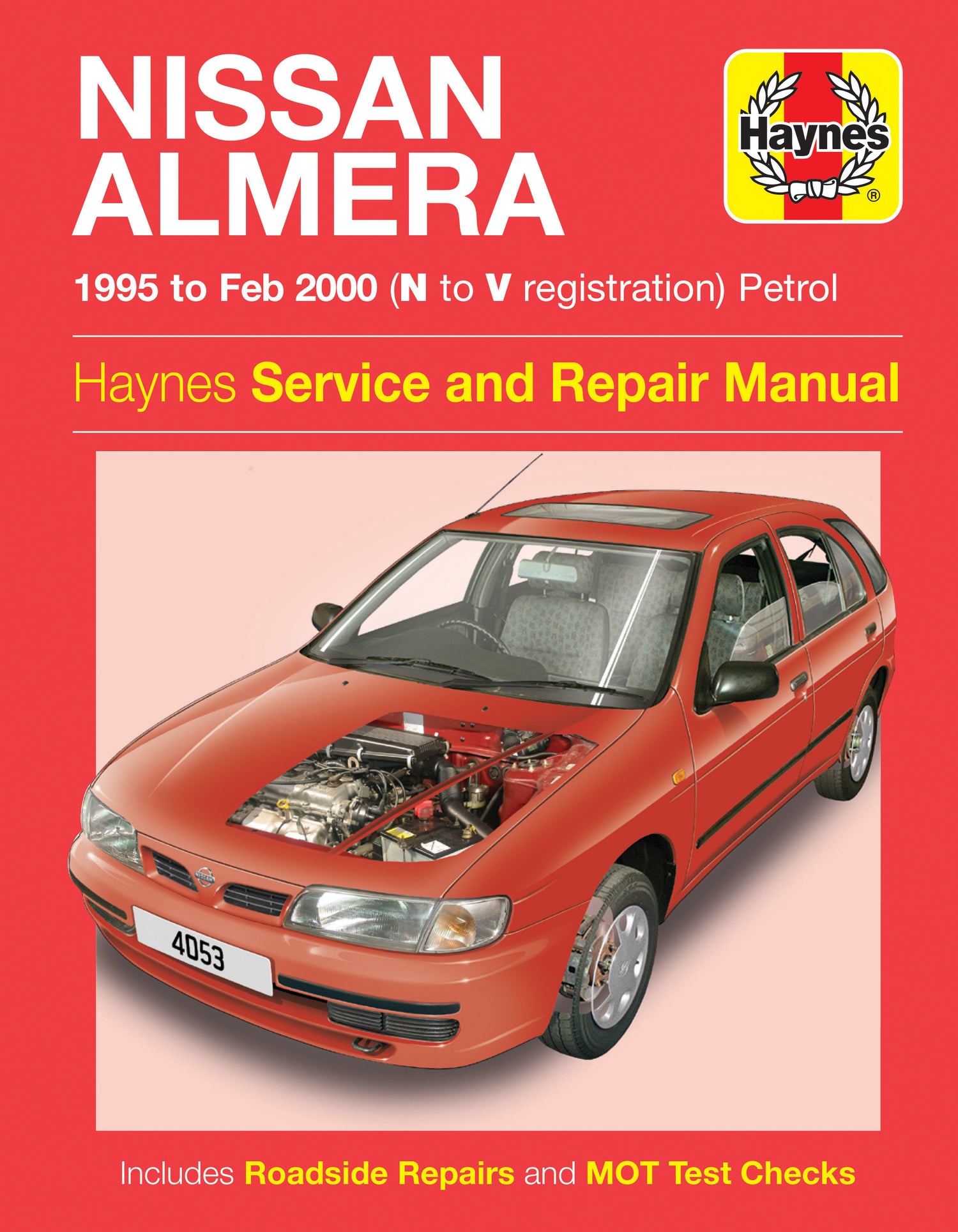 Nissan Almera Petrol (95 - Feb 00) Haynes Repair Manual