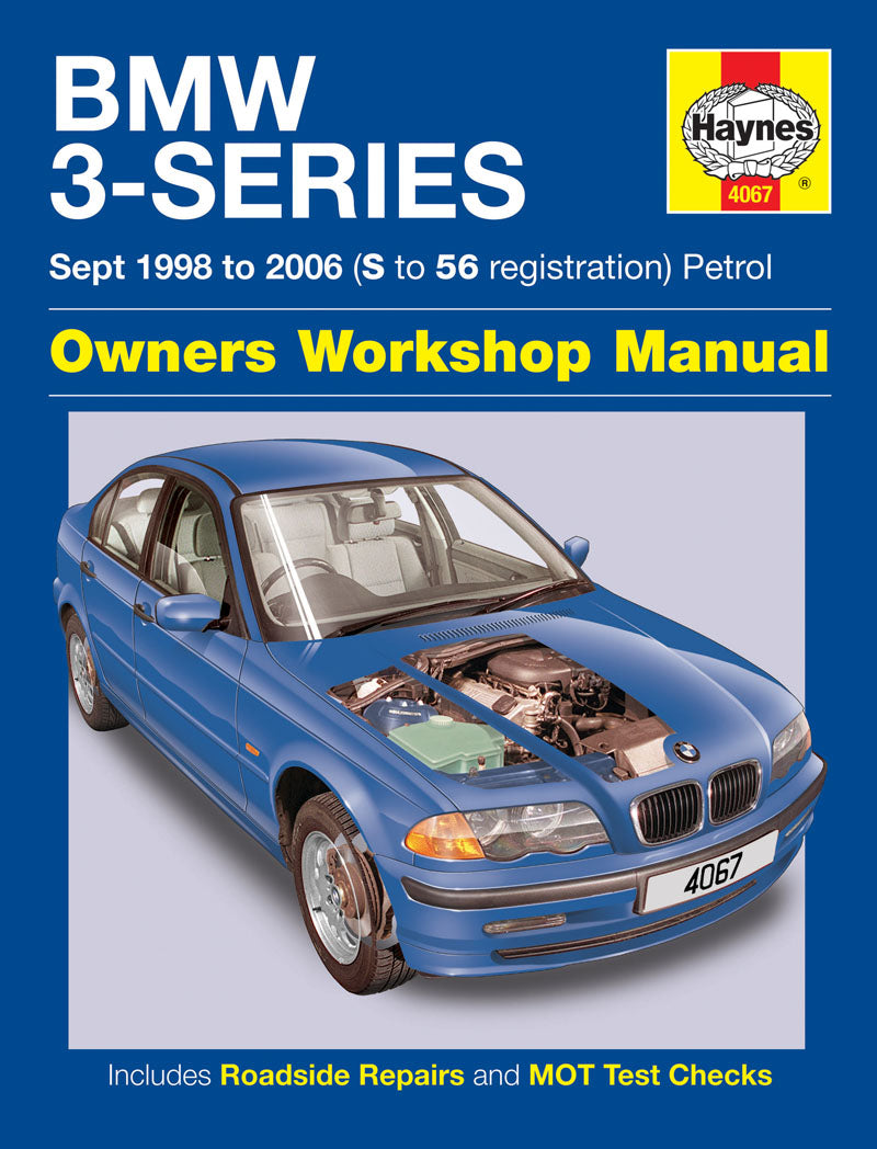 BMW 3-Series Petrol (Sept 98 - 06) Haynes Repair Manual