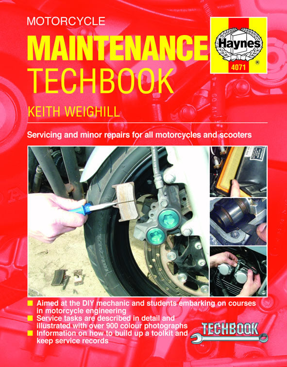 Motorcycle Maintenance Techbook Haynes Manual