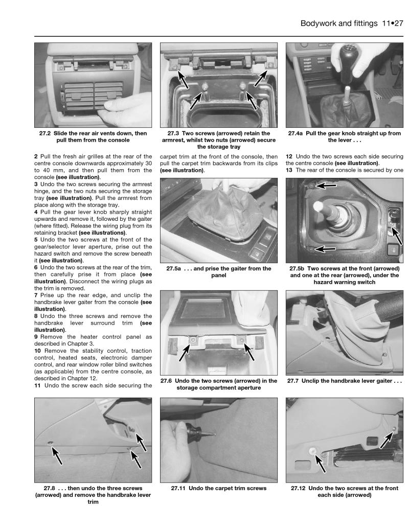 BMW 5-Series 6-cyl Petrol (April 96 - Aug 03) Haynes Repair Manual