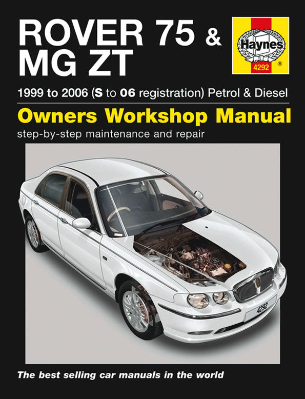 Rover 75 / MG ZT Petrol & Diesel (99 - 06) Haynes Repair Manual