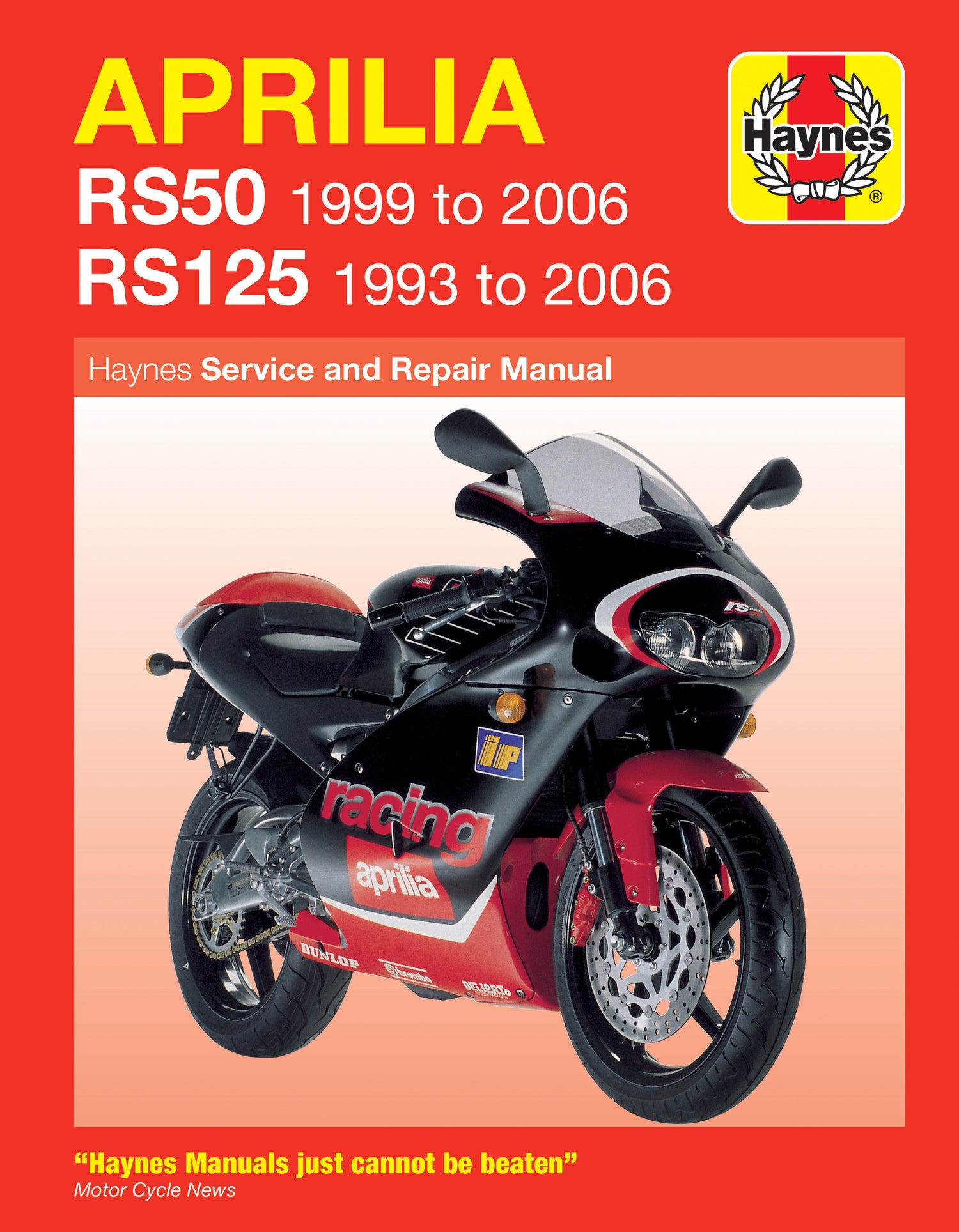 Aprilia RS50 (99 - 06) & RS125 (93 - 06) Haynes Repair Manual