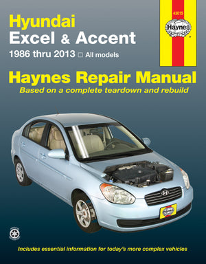 Hyundai Accent Owners Workshop Manual