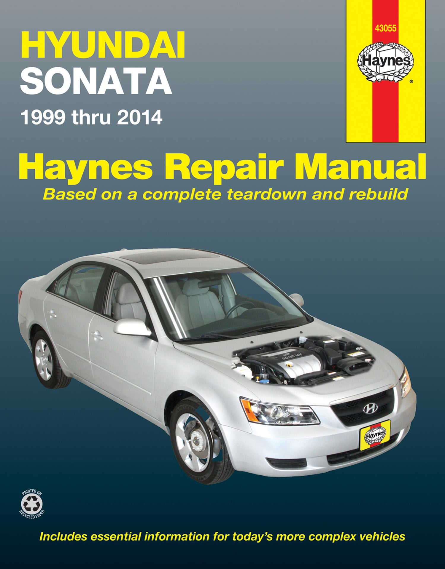 Hyundai Sonata (199-2014) Haynes Repair Manual (USA)