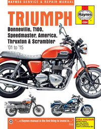 Triumph Bonneville (01 - 15) Haynes Repair Manual