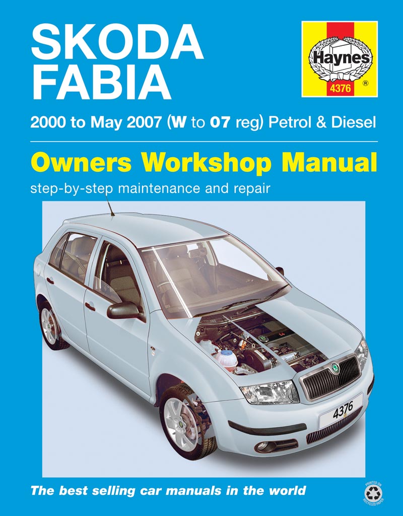 Skoda Fabia Petrol & Diesel (00 - 06) Haynes Repair Manual