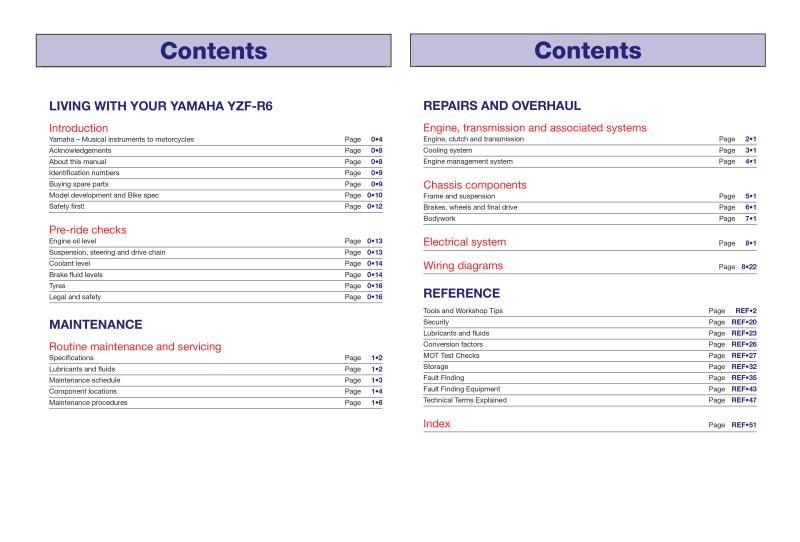 Yamaha YZF-R6 Haynes Repair Manual (03 - 05) Haynes Repair Manual