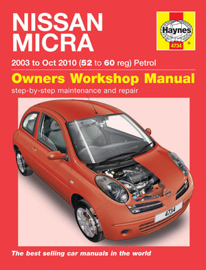 Nissan Micra Owners Workshop Manual