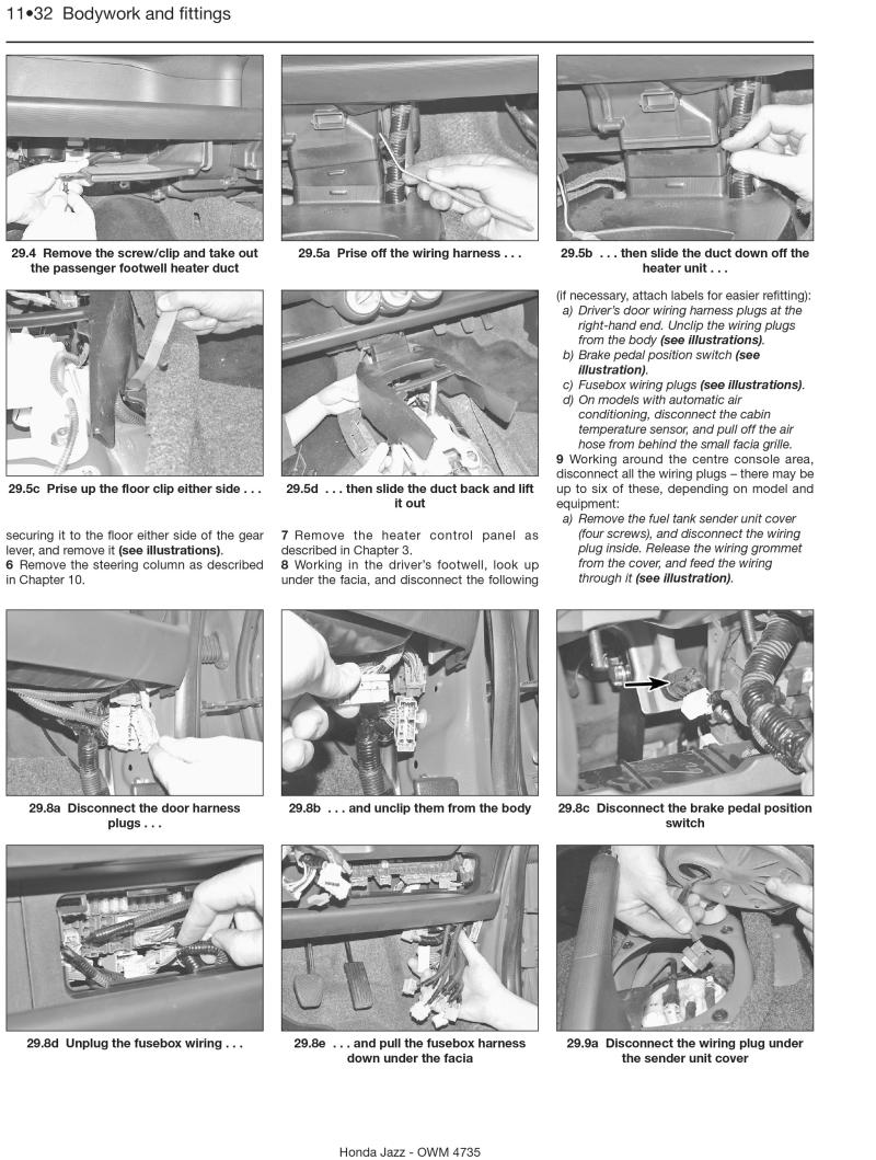 Honda Jazz (02 - 08) Haynes Repair Manual