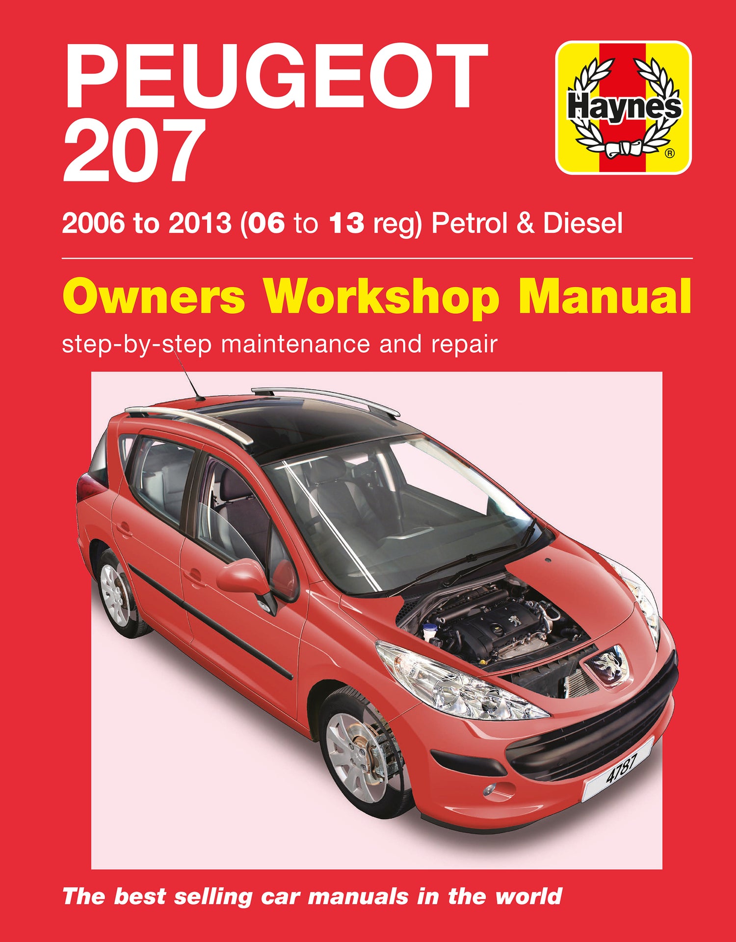 Peugeot 207 Petrol & Diesel (2006 - 2013) Haynes Repair Manual