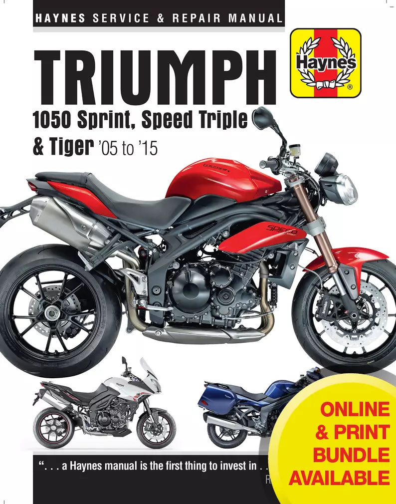 Triumph Haynesサービスマニュアル 水冷ボンネビル等 Triumph Bonneville, T100, Speedmaster, America, Thruxton