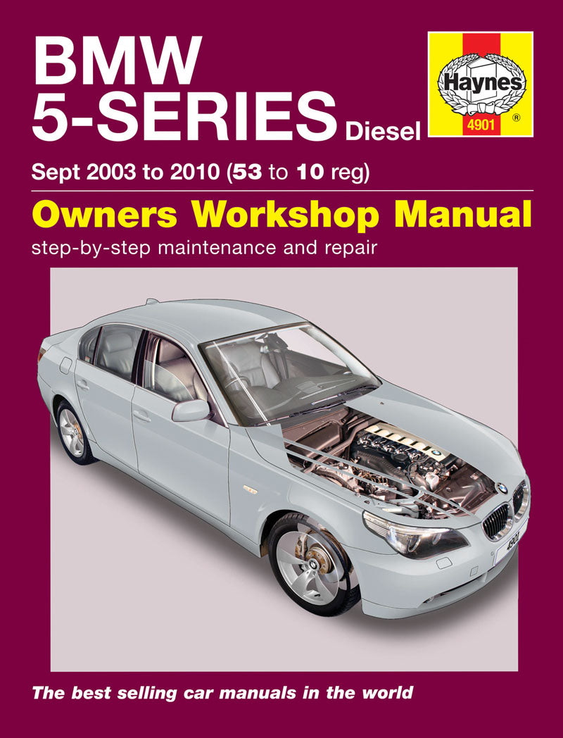 BMW 5 Series Diesel (Sept 03 - 10) Haynes Repair Manual