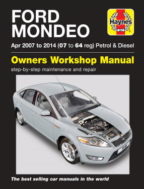 Ford Mondeo Petrol & Diesel (Apr 07 - 14) Haynes Repair Manual