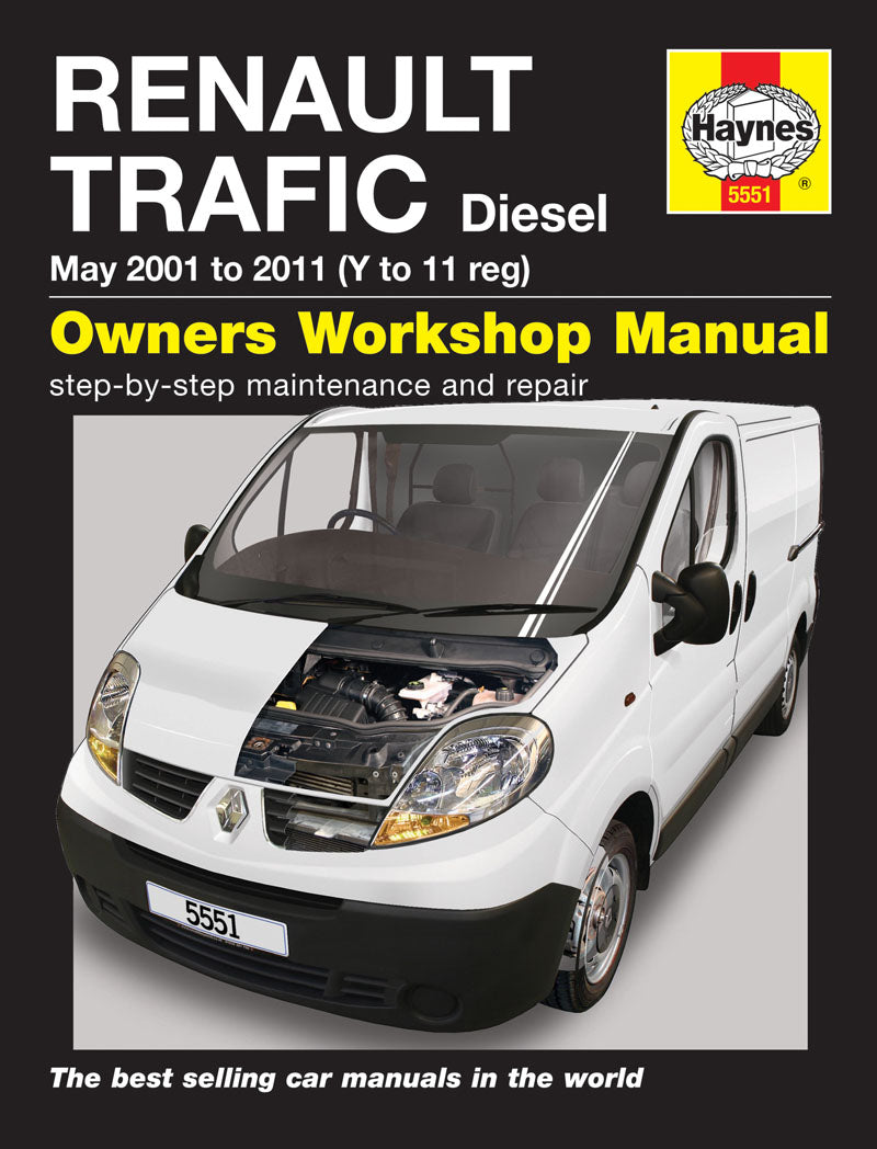 Renault Trafic Diesel (01 - 11) Haynes Repair Manual