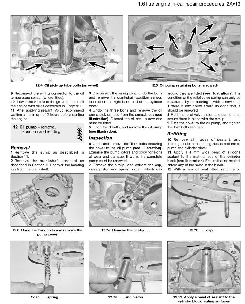 Volvo V70 Diesel (June 07 – 12) Haynes Repair Manual