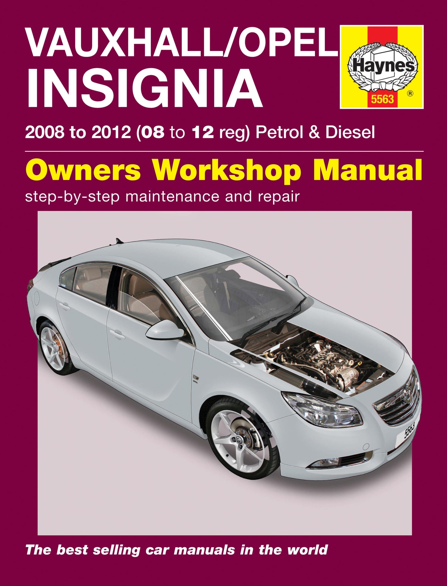 Vauxhall/Opel Insignia Petrol & Diesel (08 - 12) Haynes Repair Manual