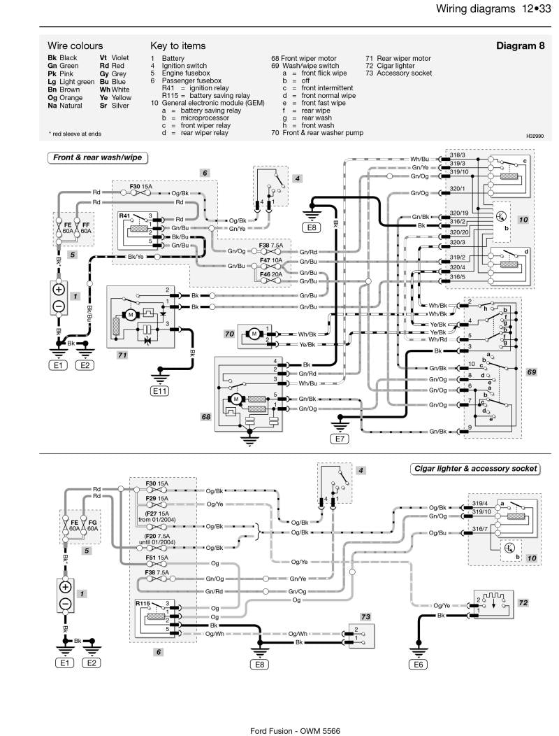 Ford Fusion Petrol & Diesel (02 – 12) Haynes Repair Manual