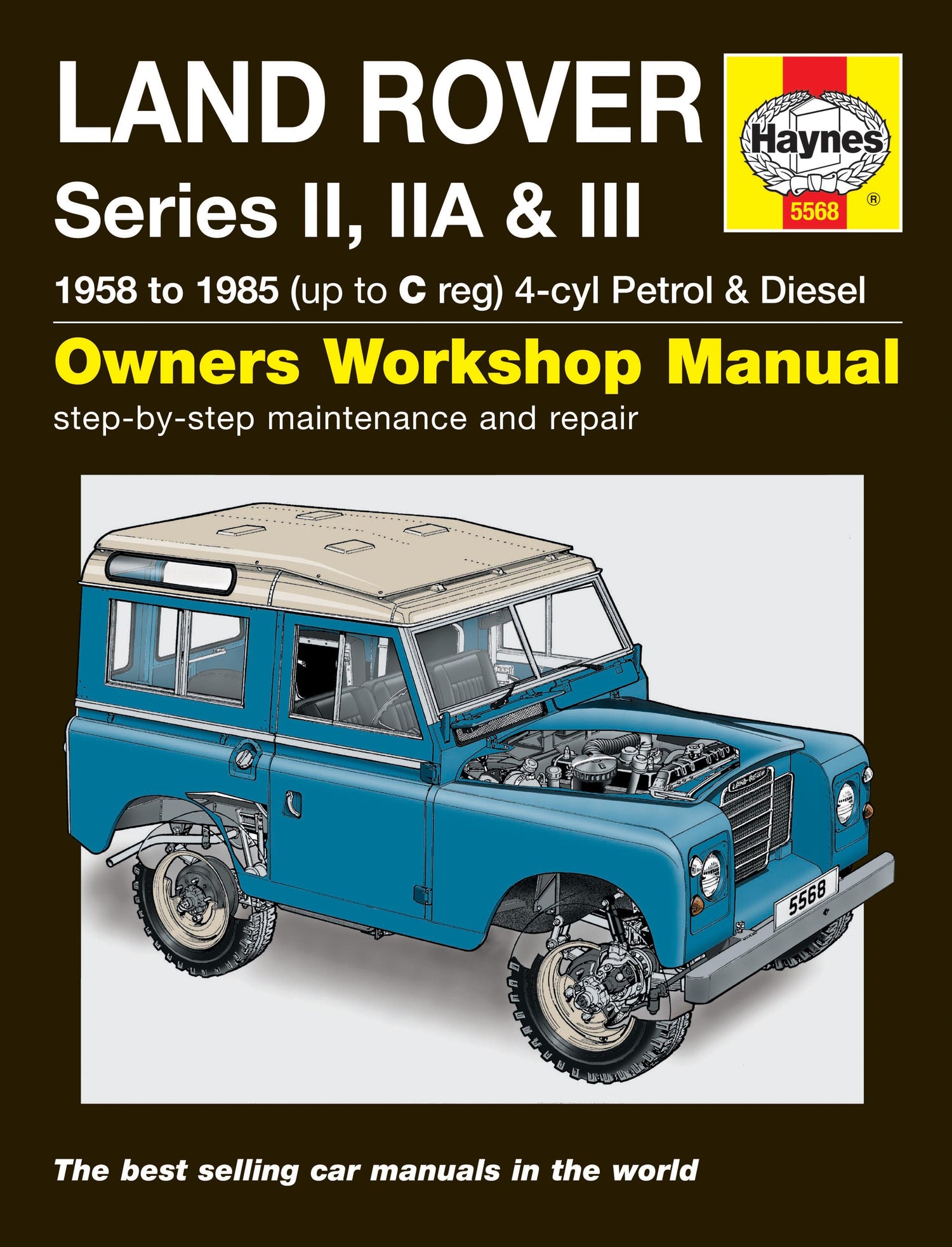 Land Rover Series II, IIA & III Petrol & Diesel (58 - 85) Haynes Repair Manual
