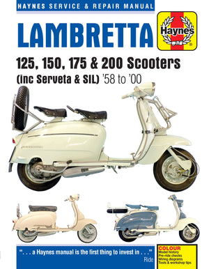 Lambretta Scooter Owner Workshop Manuals