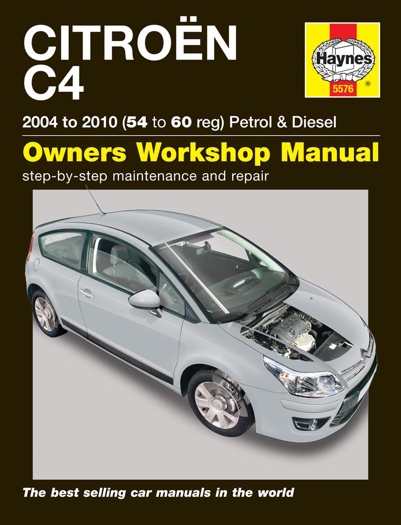 Citroen C4 Petrol & Diesel (04 – 10) Haynes Repair Manual