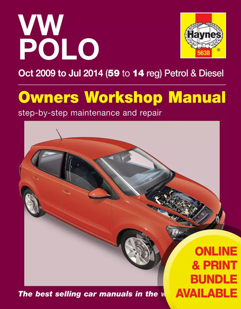 VW Polo (09 - 14) Haynes Repair Manual – Haynes Manuals Australia