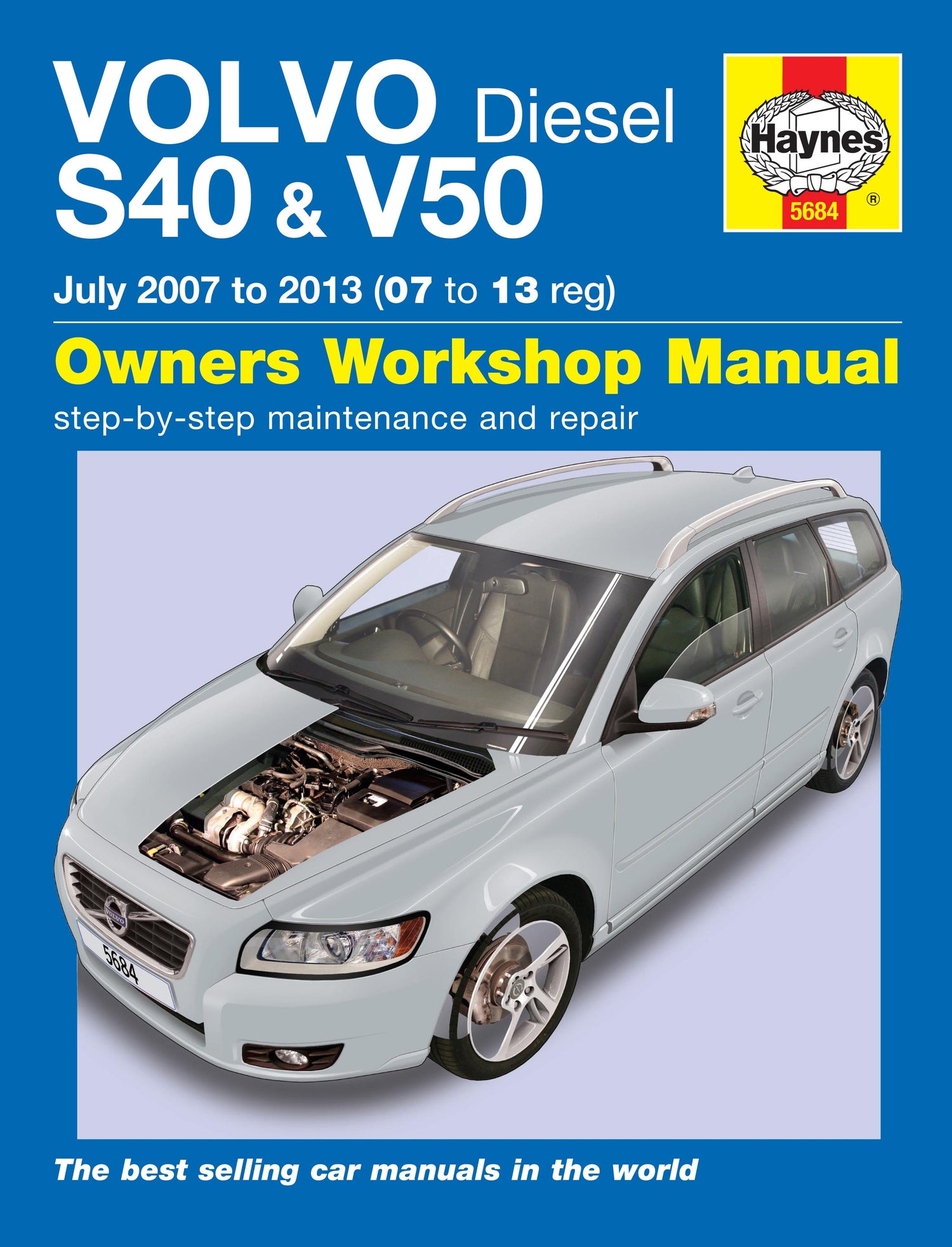 Volvo S40 & V50 Diesel (07 - 13) Haynes Repair Manual