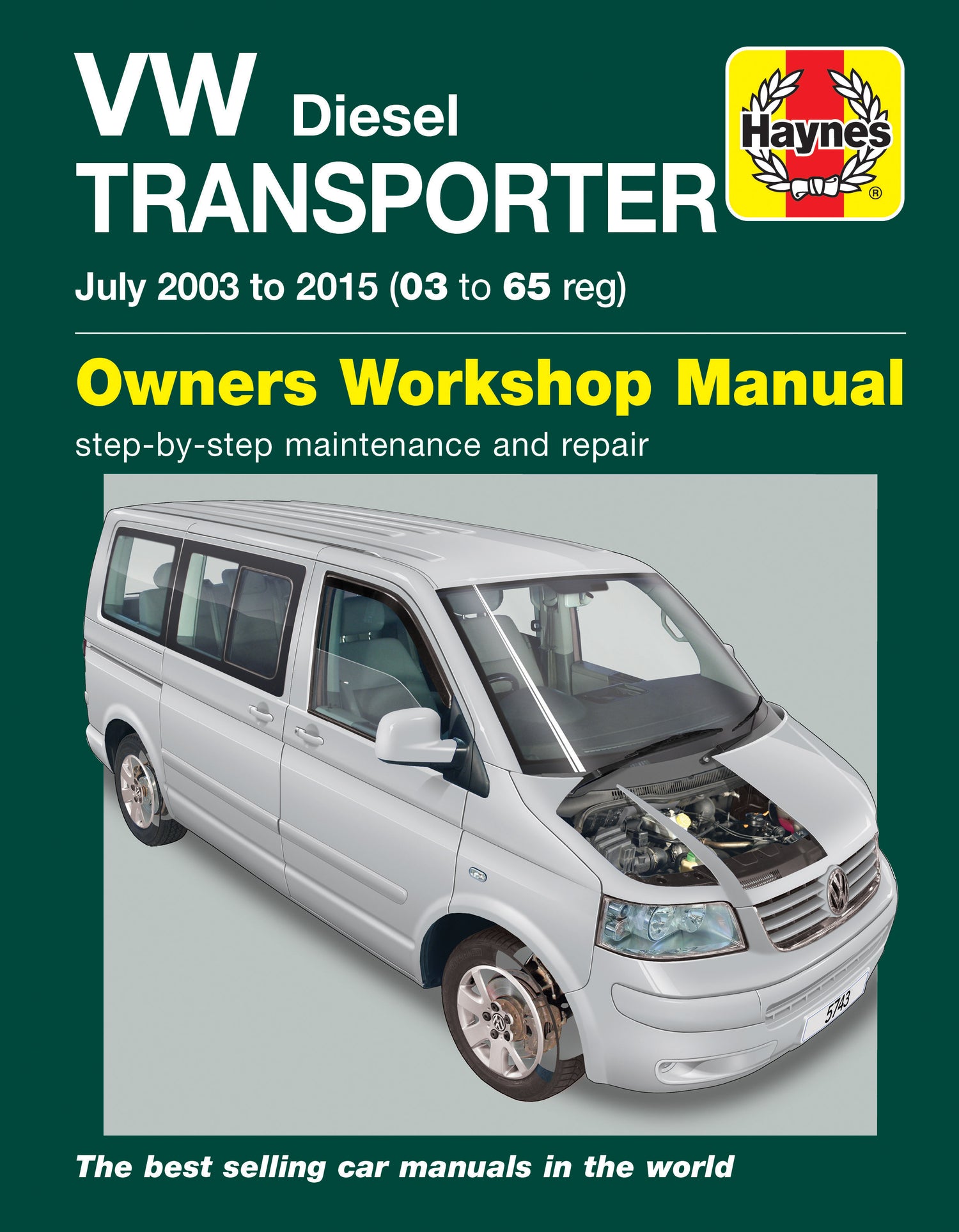 VW T5 Transporter (July 03 - 15) Haynes Repair Manual