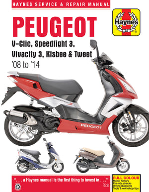 Peugeot V-Clic, Speedfight 3, Vivacity 3, Kisbee Tweet (08 14