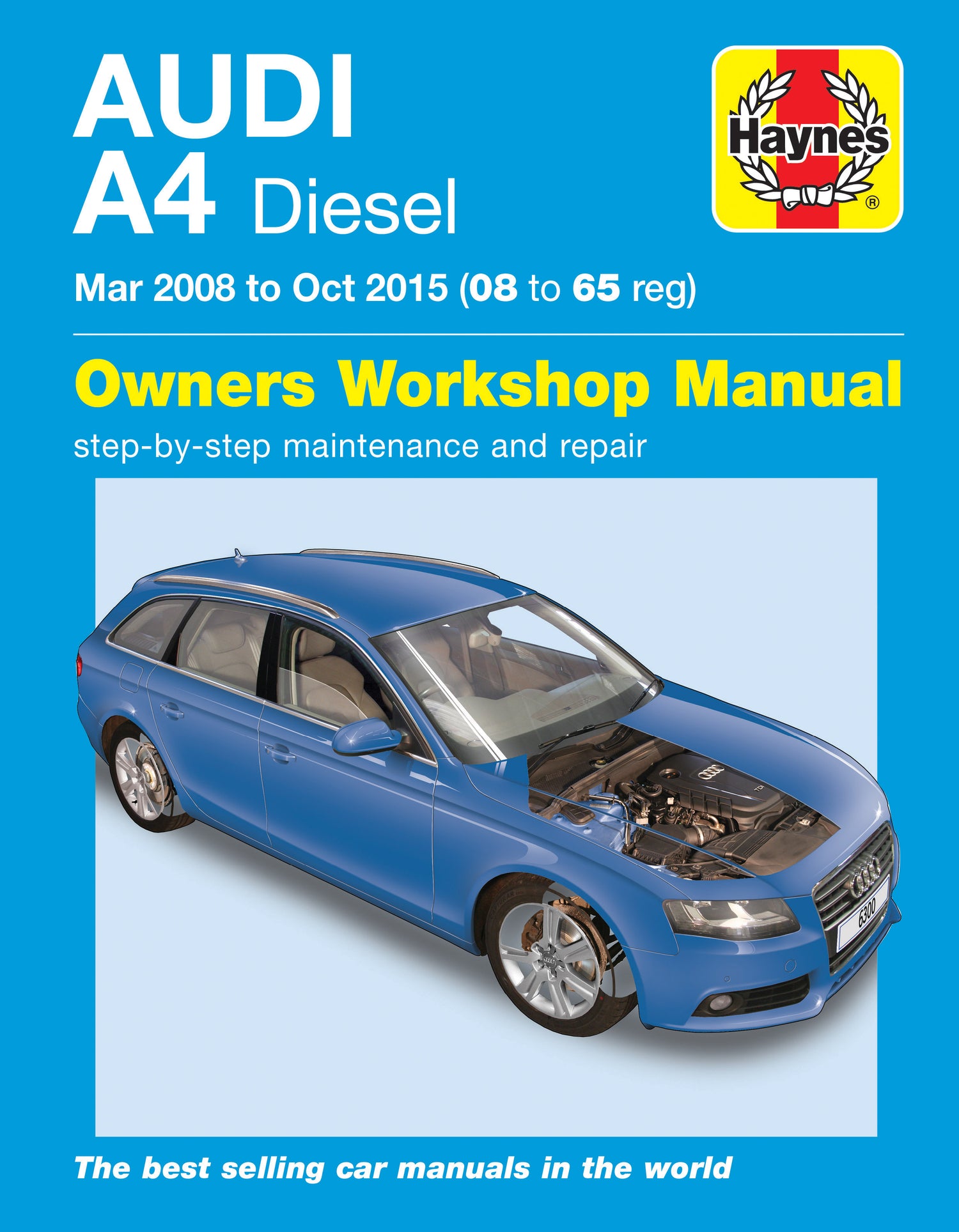 Audi A4 Diesel (Mar 08 - Oct 15) Haynes Repair Manual 08 to 65