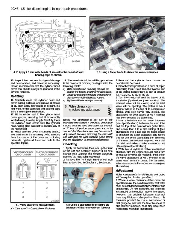 Nissan Juke (10 - 18) Haynes Repair Manual