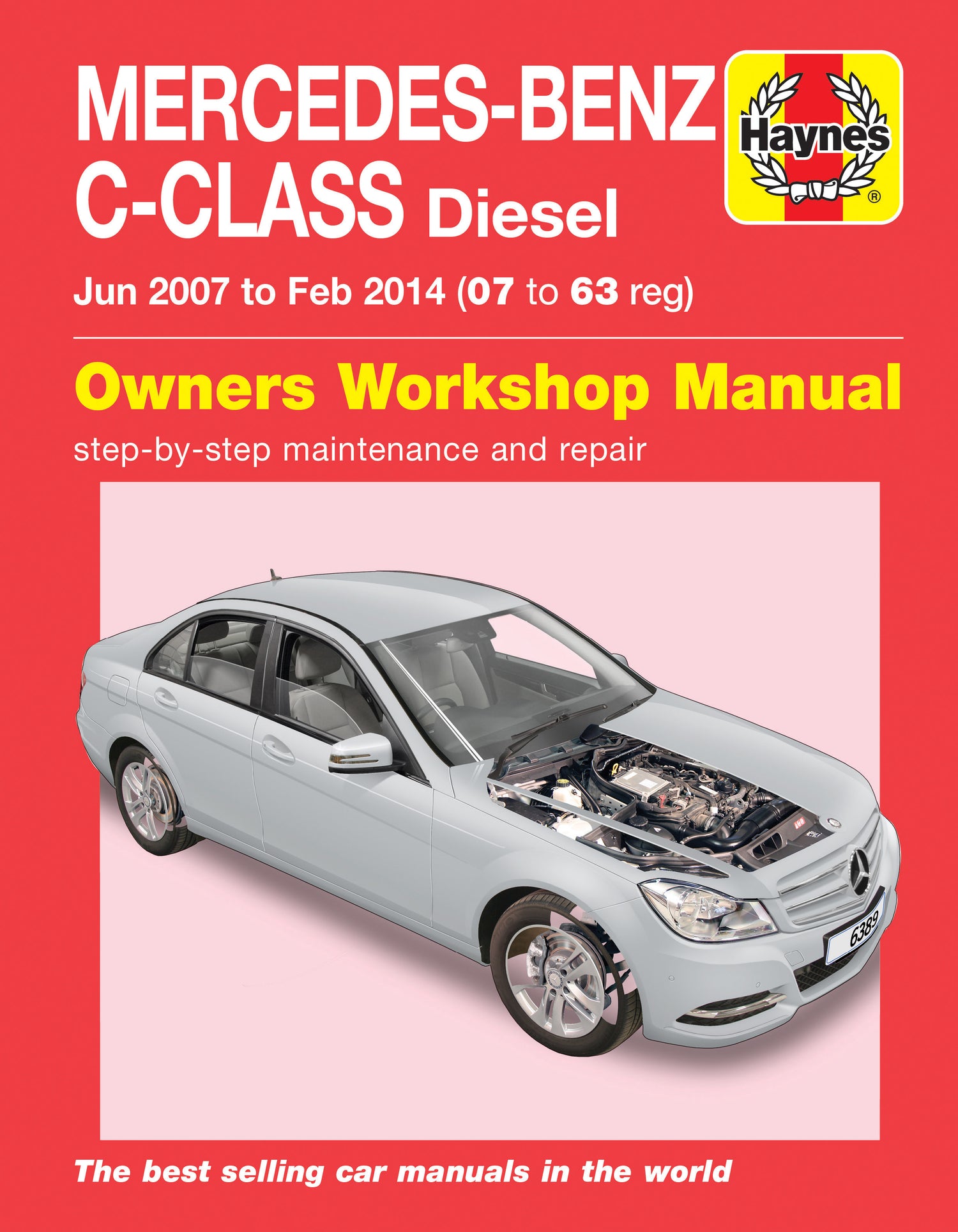 Mercedes-Benz C-Class Diesel (Jun 07 - Feb 14) 07 to 63 Haynes Repair Manual