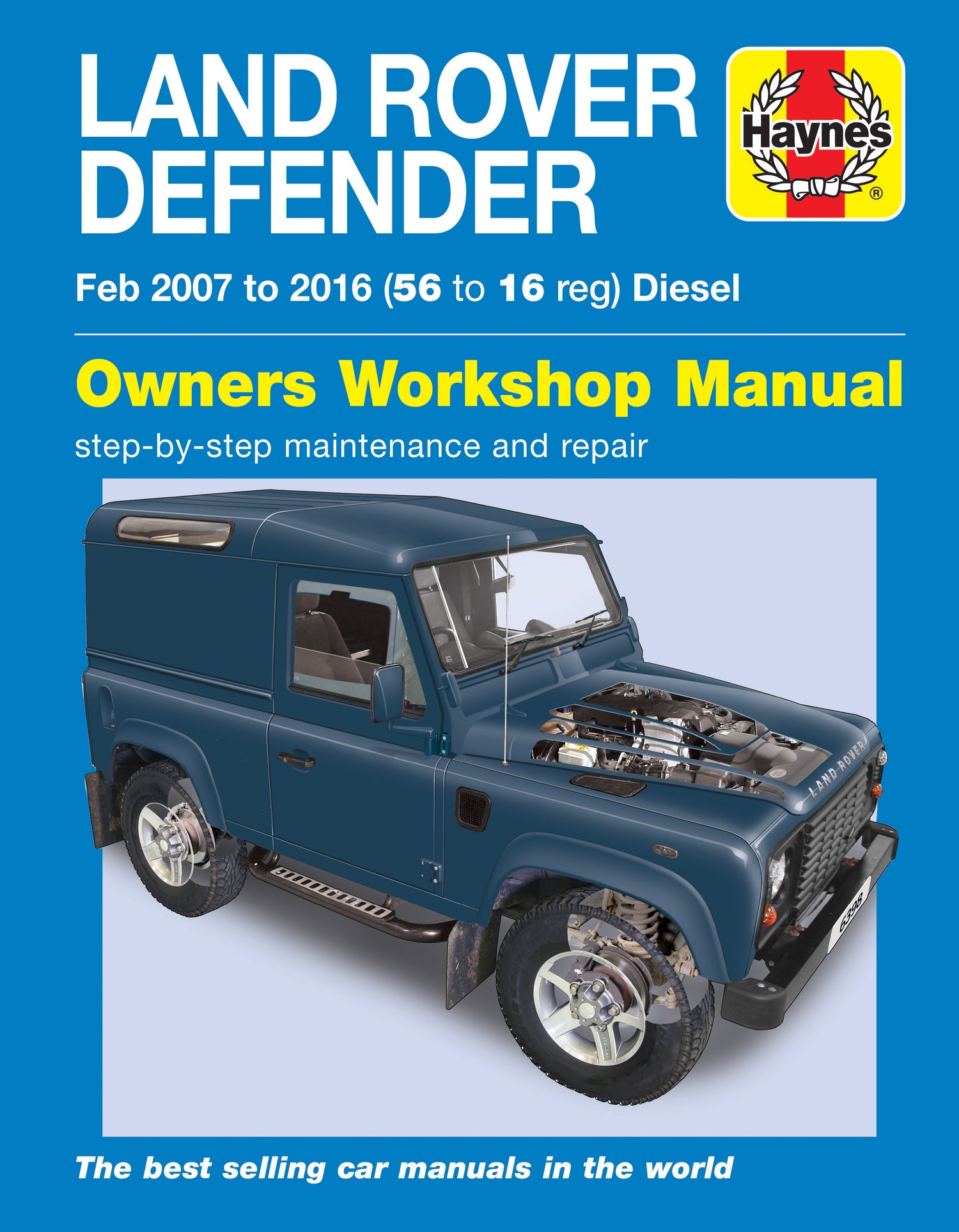 Land Rover Defender Diesel (2007 - 2016) Haynes Repair Manual