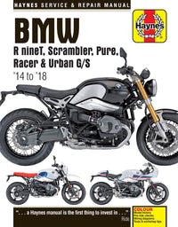 BMW R nineT (2014 - 2018) Haynes Repair Manual