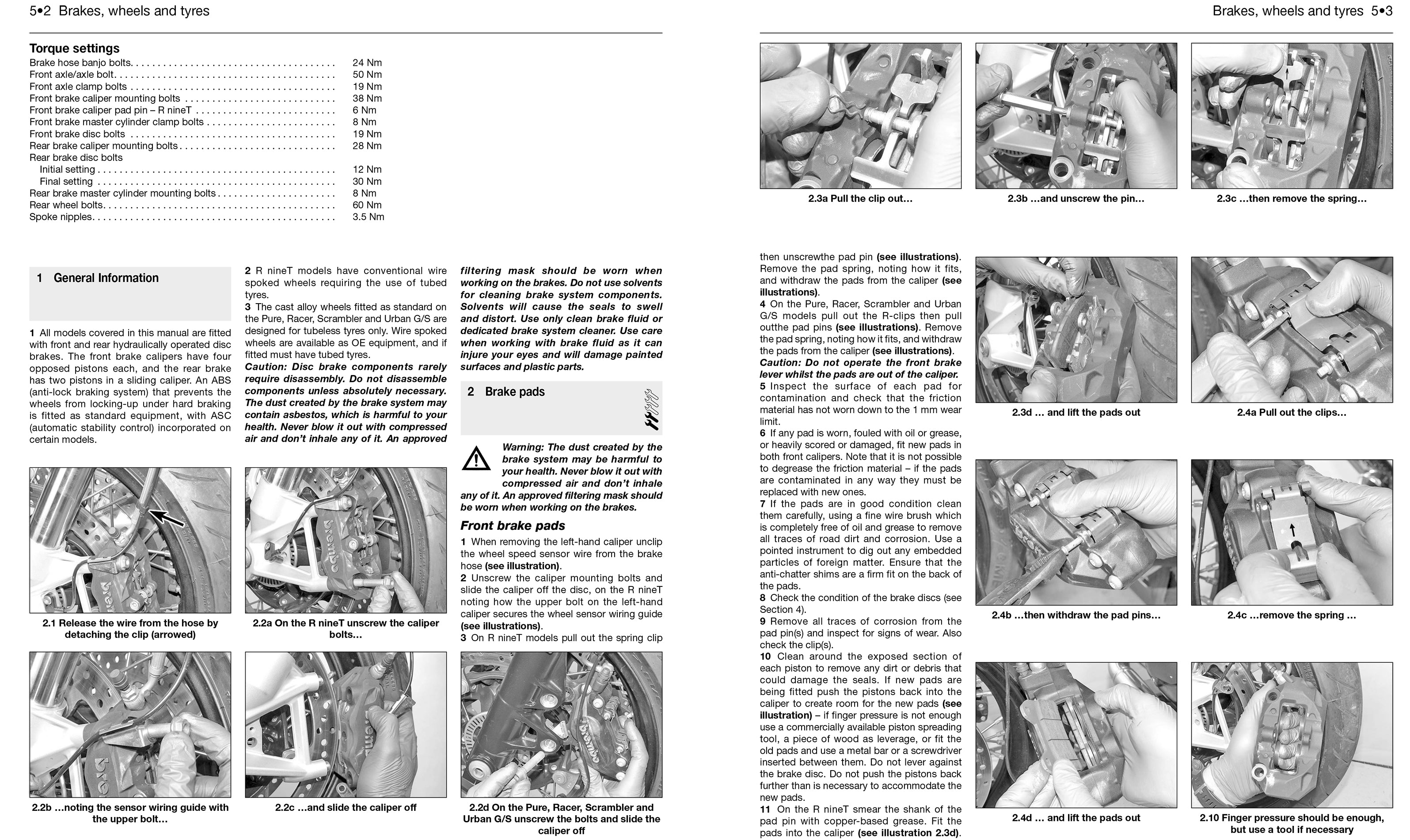  R nineT サービス & 修理マニュアル 2014-2018 BMW R nineT (2014 - 2018) Haynes Repair Manual – Haynes Manuals