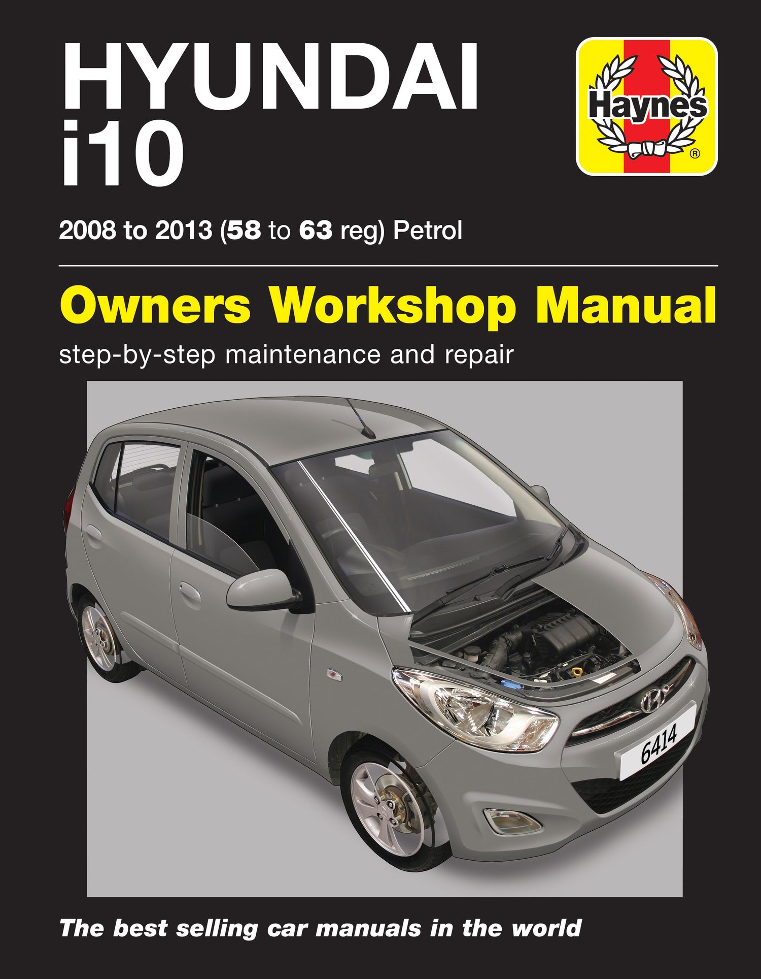 Hyundai i10 (08 - 13) 58 to 63 Petrol Haynes Repair Manual