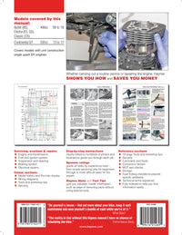 Royal Enfield 500 Bullet/Classic & 535 Continental GT (09 - 18) Haynes Repair Manual