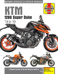 KTM 1290 Super Duke (14-19) Haynes Repair Manual