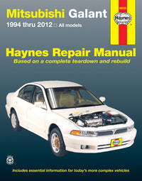 Mitsubishi Galant (1994-2012) Haynes Repair Manual (USA)