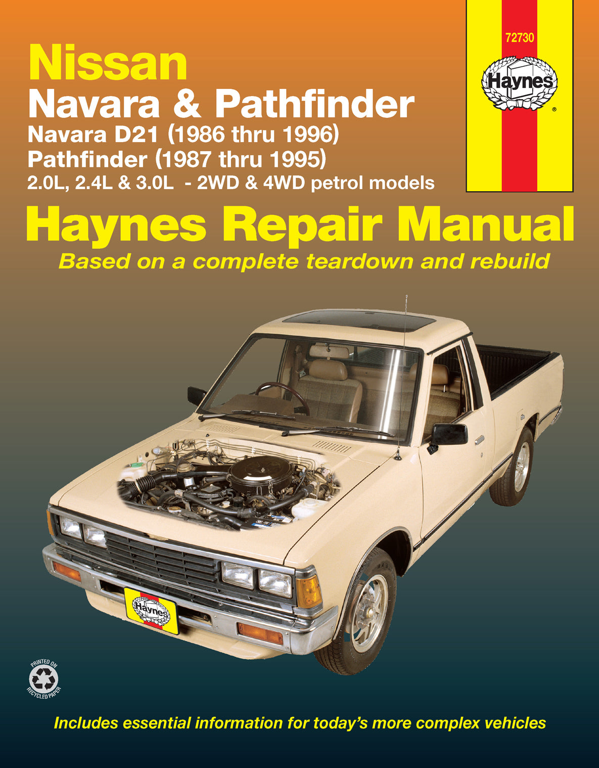 Nissan Navara (86-96) Nissan Pathfinder (87-95) Haynes Repair Manual