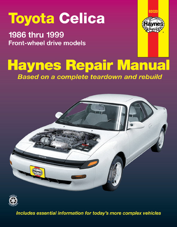 Toyota Celica FWD (1986-1999)Haynes Repair Manual (USA)