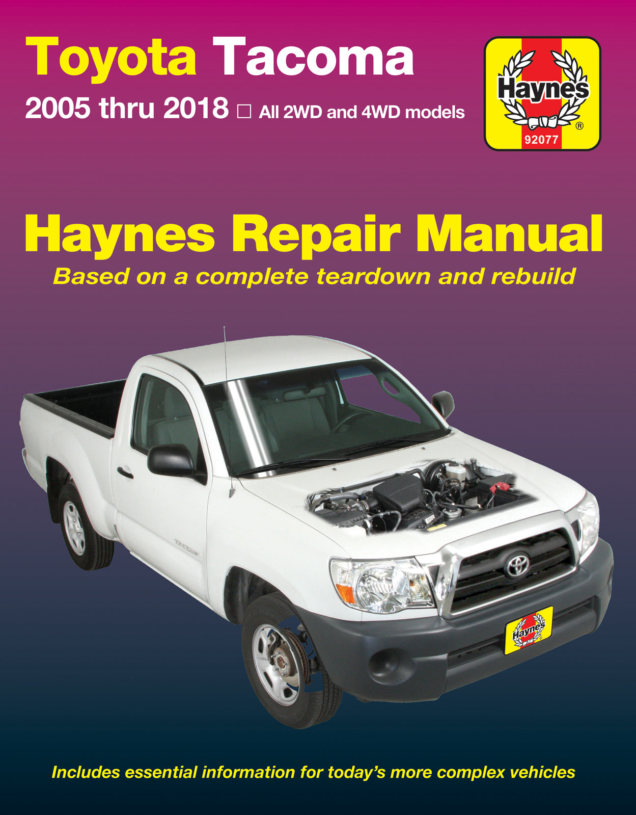 Toyota Tacoma (2005-2018) Haynes Repair Manual
