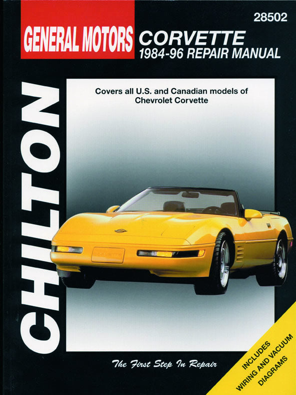 General Motors Corvette (1984-96) for of Chevrolet Corvette Chilton Repair Manual (USA) [archived]