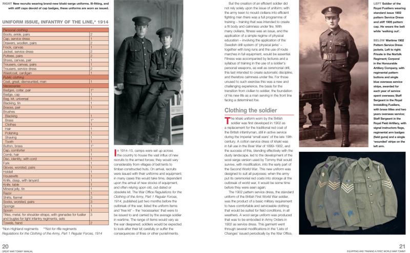 Great War British Tommy Manual