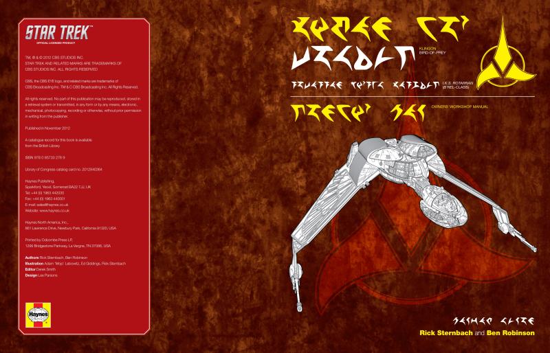 Klingon Bird-of-Prey Manual