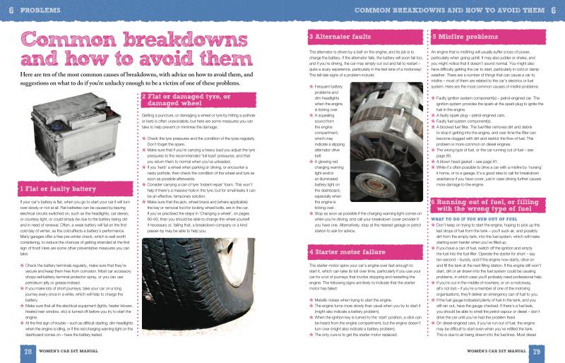 Women's Car DIY Manual