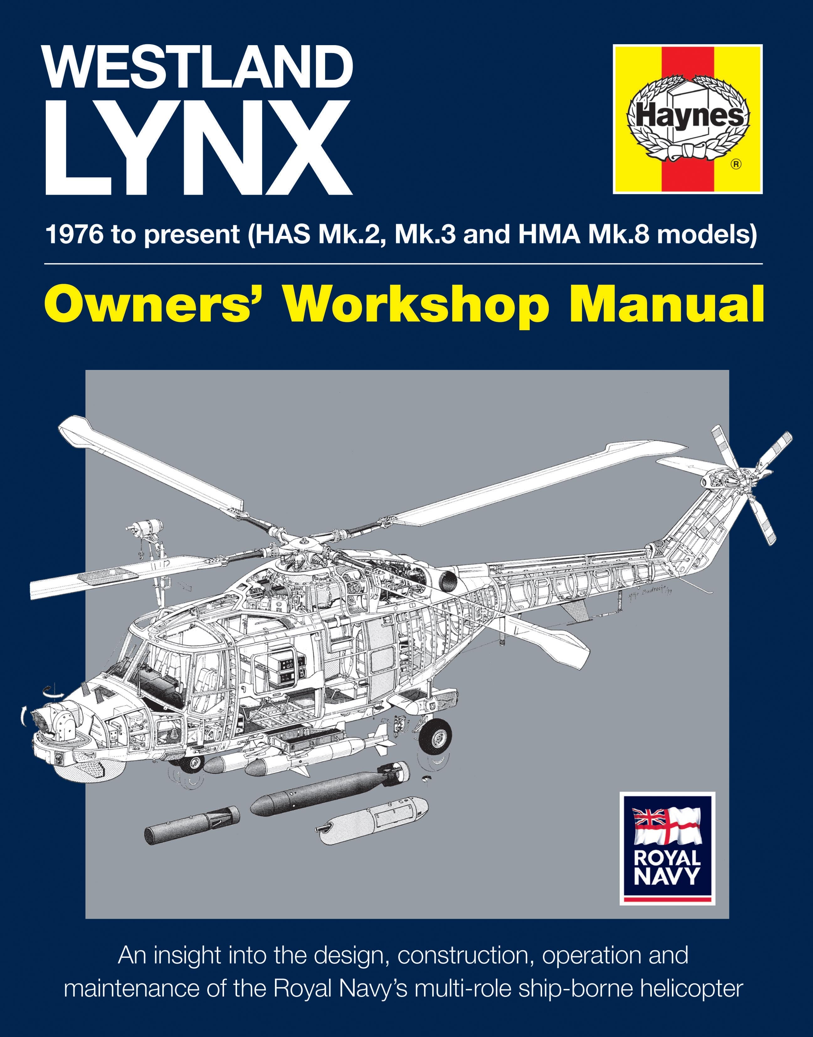 ヘリコプターマニュアル Westland Lynx Manual – Haynes Manuals Australia
